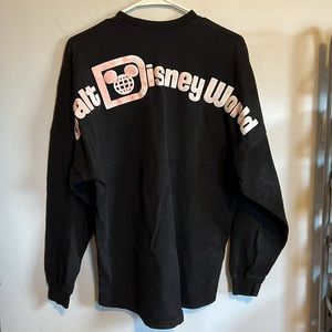Walt Disney World spirit jersey. Size small. Custom pink & white letter tie dye
